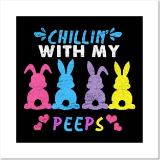 my bunny peeps Posters and Art